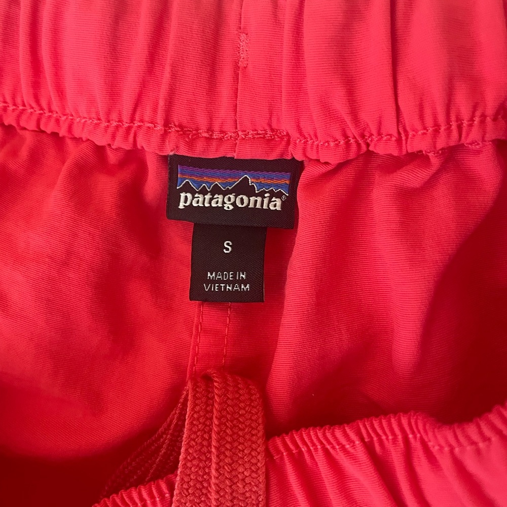 Patagonia Red Barely Baggies Shorts - Picture 2 of 4